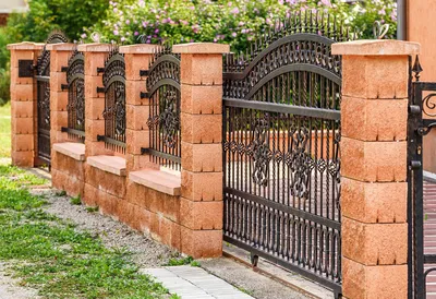 Откатные кованые ворота: фото, особенности — Статья на сайте компании  Металл Дизайн Ковка