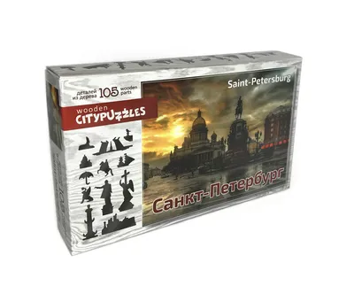 Citypuzzles: Пазл Санкт-Петербург купить в магазине настольных игр Cardplace