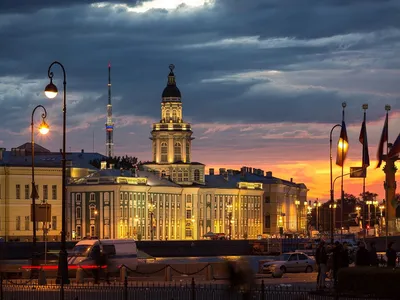 Пазл Кунсткамера в Санкт-Петербурге - играть - собирать онлайн бесплатно  без регистрации - игра