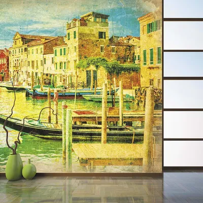Фотообои Urban Style Фреска Венеция UST0432 400х270 см в Москве – купить по  низкой цене в интернет-магазине Леруа Мерлен