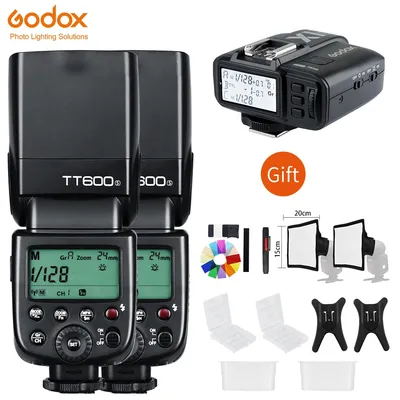 Вспышка для камеры Godox TT600S GN60 2,4G с внешней вспышкой и задним  передатчиком для камеры Sony A7 A7S A7R A7 II A6000 A58 A99, 2 шт. - купить  по выгодной цене | AliExpress