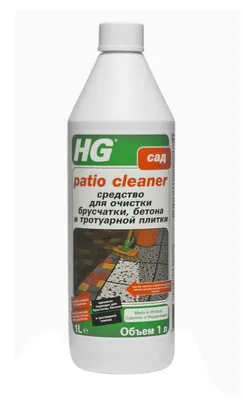 Средство для очистки HG брусчатки, бетона и тротуарной плитки 1 л в Москве  – купить по низкой цене в интернет-магазине Леруа Мерлен