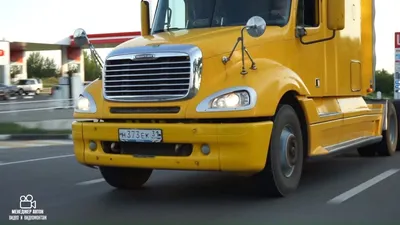 ЧТО в КАБИНЕ Freightliner Columbia ? АМЕРИКАНСКИЙ ГРУЗОВИК ИЗНУТРИ - YouTube