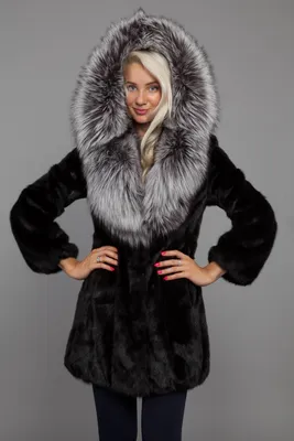 Черная норковая шуба с капюшоном | Fur fashion, Fashion, Fur coat