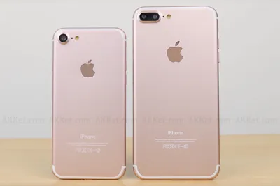 Обзор прототипов iPhone 7 и iPhone 7 Plus в цвете «Розовое золото»