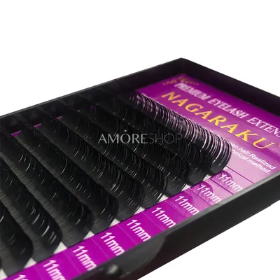 Накладные пучки для наращивания ресниц 20 D, Изгиб D купить по цене 284.05  ₽ в интернет-магазине KazanExpress