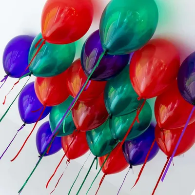 20 шаров с гелием в цвете ЛЕГО, артикул: 333029901, с доставкой в город  Москва (внутри МКАД)