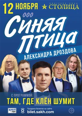 Концертная программа Александра Дроздова «Синий иней»