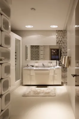 2022 ВАННЫЕ фото дизайн белой ванной комнаты в классическом стиле, Москва,  Студия интерьера «Дизайн в кубе»