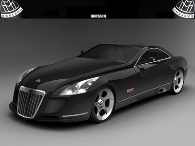 3D Галерея - Maybach Exelero