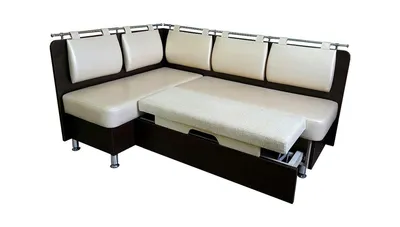 Угловой кухонный диван Сюрприз 12 левый 120*120 см со спальным местом за  31640 ₽ в Москве