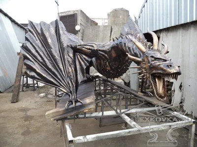 Кованая скульптура — Студия Художественной Ковки | Скульптура,  Металлические скульптуры, Изображение дракона