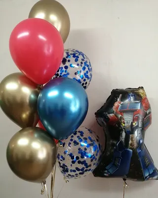 Композиции из воздушных шаров купить в Омске