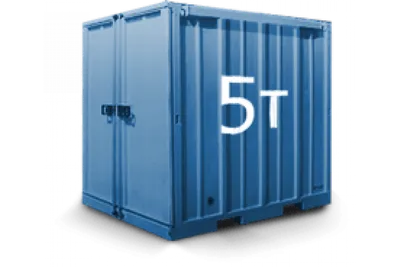 Аренда контейнера 5 тонн под склад для хранения вещей в Москве | НЕДОРОГО  снять 5-ти тонный контейнер в аренду