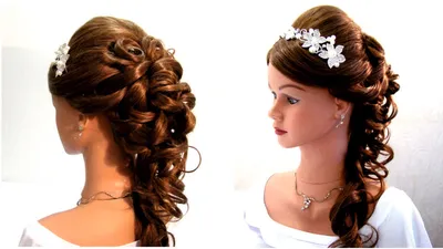 Hairstyle for prom,wedding hairstyle - YouTube