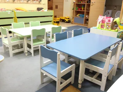 Комплект мебели стол и стулья для детских садов от компании Princess-Helen  купить в городе Москва