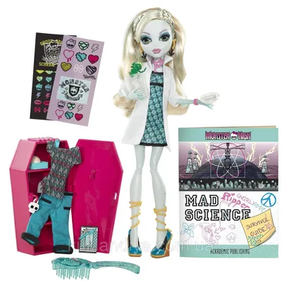 Кукла Monster High Лагуна Блю в классе / Classroom Playset And Lagoona Blue  Doll купить в Украине недорого, интернет-магазин - КукляндиЯ