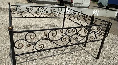 Могильные оградки - купить могильную оградку в Рязани