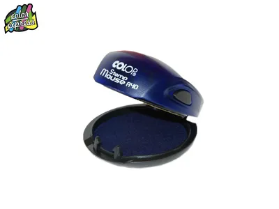 Карманная оснастка для печати Colop Mouse R40 синего цвета - Копицентр  Color-Express