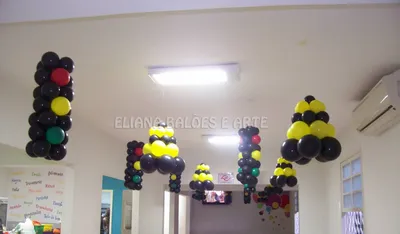 Светофор и конус из воздушных шаров Оформление воздушными шарами Украшаем  квартиру к празднику Каталог статей