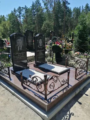 Оформление надгробий памятников на могилах