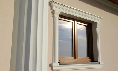 Молдинги на окна из пенопласта на заказ