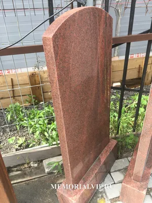 Памятник из красного гранита цена фото - Мемориалвип