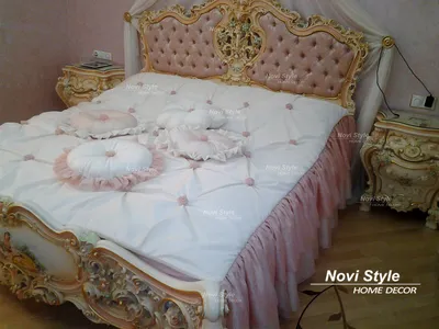 Покрывало на кровать в стиле барокко - салон штор \"Новый Стиль\" Москва