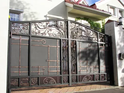 Кованые ворота на заказ в Москве