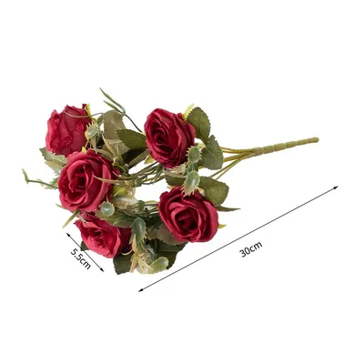 Красивый искусственный цветок, сохраняющий свежесть, искусственный цветок  без увядания, «сделай сам», центральные части стола, искусственная Роза -  купить по выгодной цене | AliExpress