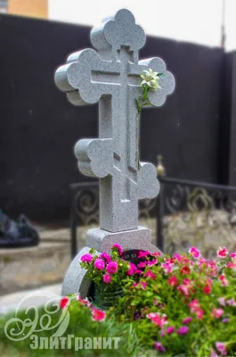Памятник в виде креста: модель 9 купить в Минске, цены