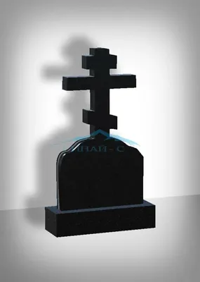 Памятник из гранита \"Крест 2\" на могилу цена от 5000 руб