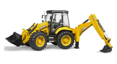 Bruder экскаватор-погрузчик JCB 5CX eco арт. 02-454 купить в  интернет-магазине Брудер-Тойс.ру