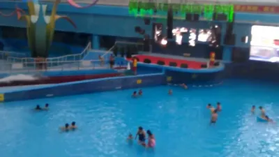Обзор аквапарка «Водный куб» в Пекине