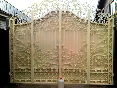 Эксклюзивные кованые ворота в Сергиев Посад - ООО «Статус» кованые изделия  от производителя