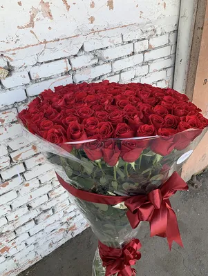 Большие розы 160 см поштучно 1 шт. купить от 410 рублей в интернет-магазине