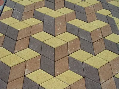 Рисунки укладки тротуарной плитки | Paving design, Concrete pavers, Design