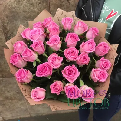 Букет из 29 роз - купить Букет из роз ☎ 8 (964) 914-35-62 Быстрая  Бесплатная Доставка по Краснодару✓ Моre Цветов