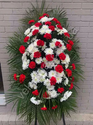 Венки из живых цветов на похороны г. Киев + доставка — Похоронное бюро ВЕК