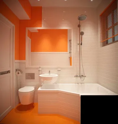 Особенности дизайна ванной комнаты с угловой ванной - 75 фото