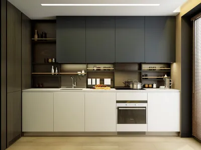 Кухня в стиле минимализм: дизайн интерьера и другие характерные особенности  + фото