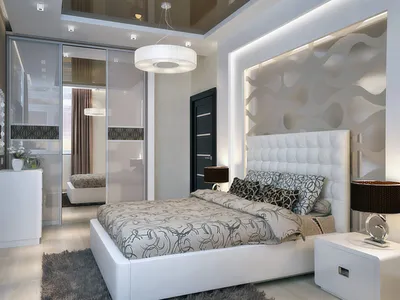 Дизайн спальни 2022 в современном стиле: в светлых тонах, в темных тонах,  оригинальные идеи, новинки дизайна, фото