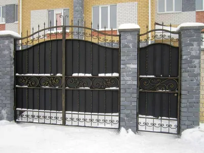 Кованые ворота | Кованые изделия в Красноярске