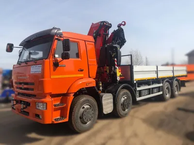 КАМАЗ 65201 c КМУ Fassi F295A.2.25