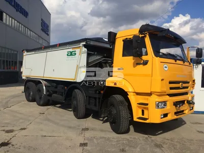 Автосамосвал на шасси КАМАЗ 65201 с термокузовом Fliegl ASW 5229 | Автобау