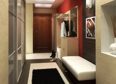 Прихожая в маленьком коридоре — фото дизайнов интерьера — Дизайн и ремонт в  квартире и доме