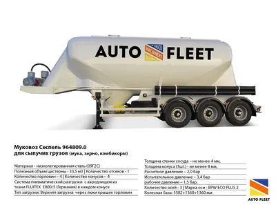 Муковоз цистерна полуприцеп трехосный купить бу
