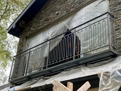 Кованые балконы на заказ, кованые балконные ограждения | Кузница \"Ковка на  заказ\" Москва