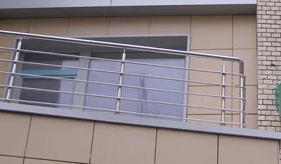 Балконные ограждения из нержавейки в Калининграде - купить от производителя  МК Сталь
