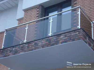 Балконные ограждения на балкон из нержавеющей стали: цены, установка,  монтаж в Санкт-Петербурге